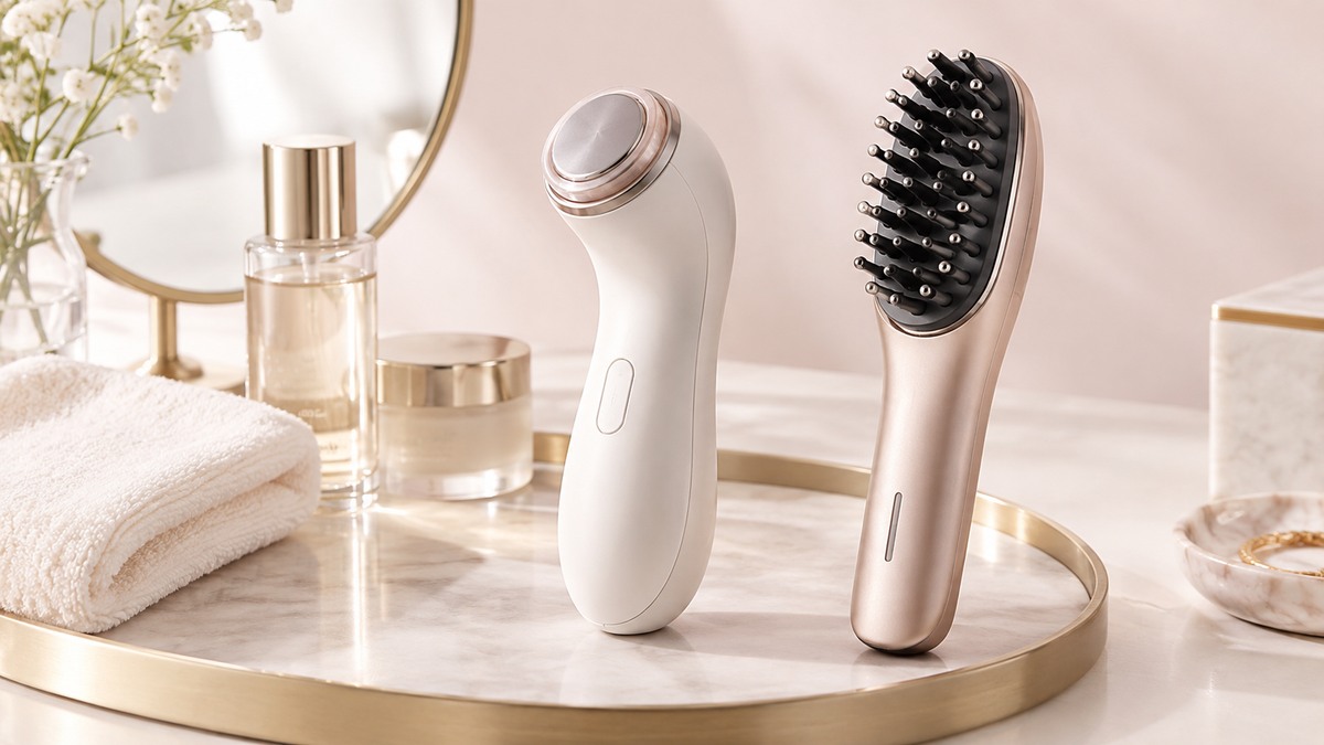 NIPLUX MEGURiSとEMS LIFT BRUSHを比較のイメージ